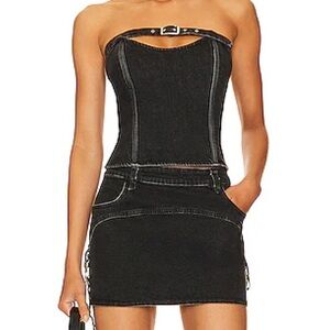 BY.DYLN Immy set in Vintage Black size small